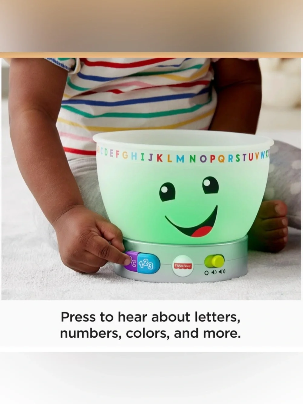 Fisher Price Laugh & Learn Magic Mixing Bowl Set 🍪🍒